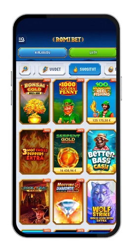 Romi Bet casino application